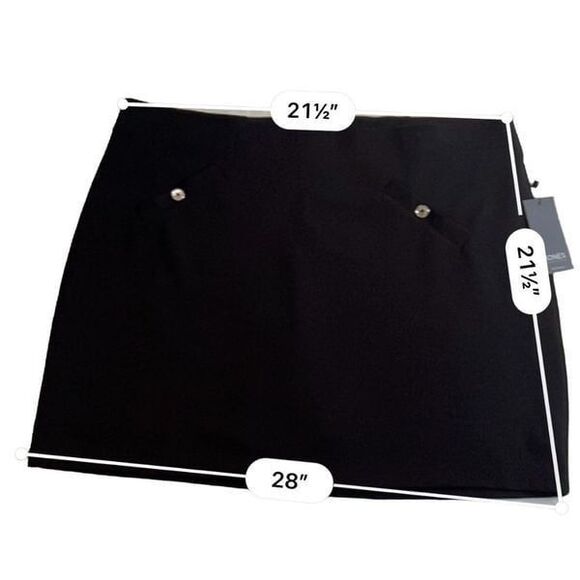 Jones New York black Skort skirt size 2X - Picture 6 of 7
